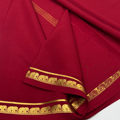 Pure Mysore Crepe Silk Saree