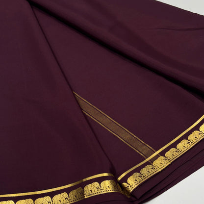 Pure Mysore Crepe Silk Saree