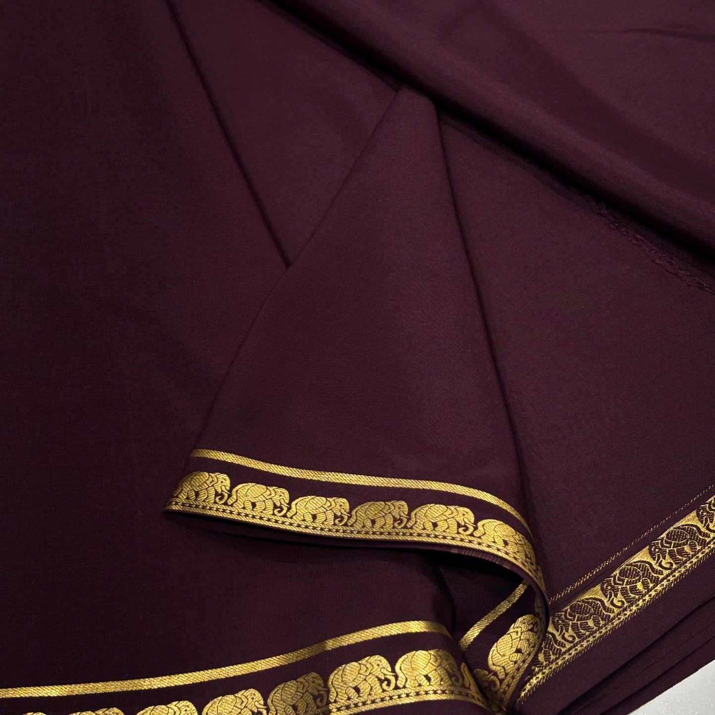 Pure Mysore Crepe Silk Saree