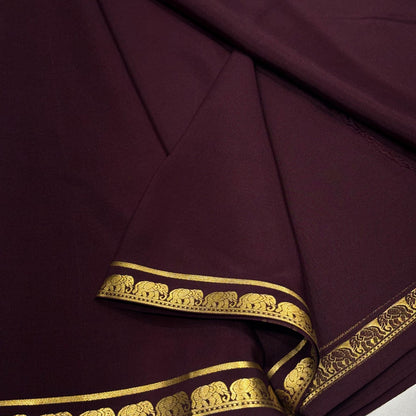Pure Mysore Crepe Silk Saree