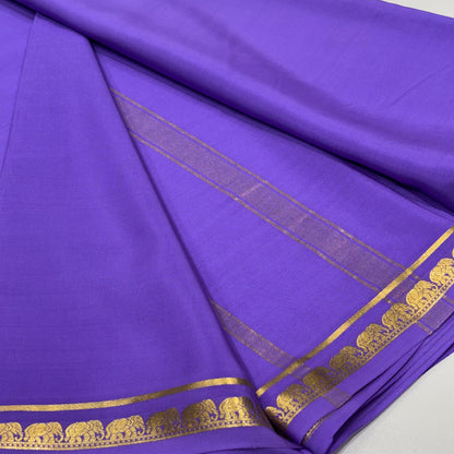 Pure Mysore Crepe Silk Saree
