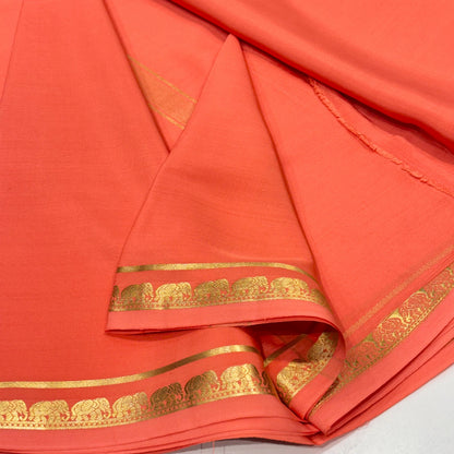 Pure Mysore Crepe Silk Saree