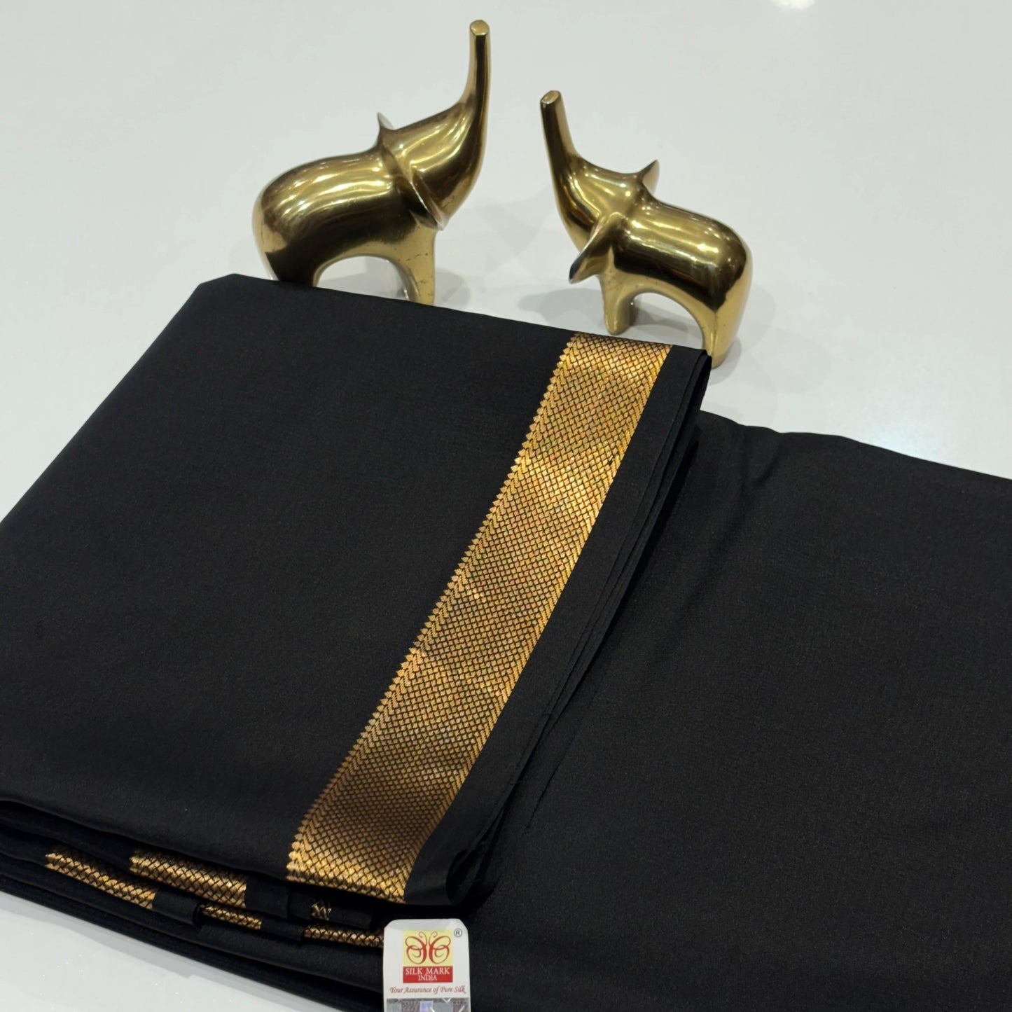 Pure Mysore Crepe Silk Saree