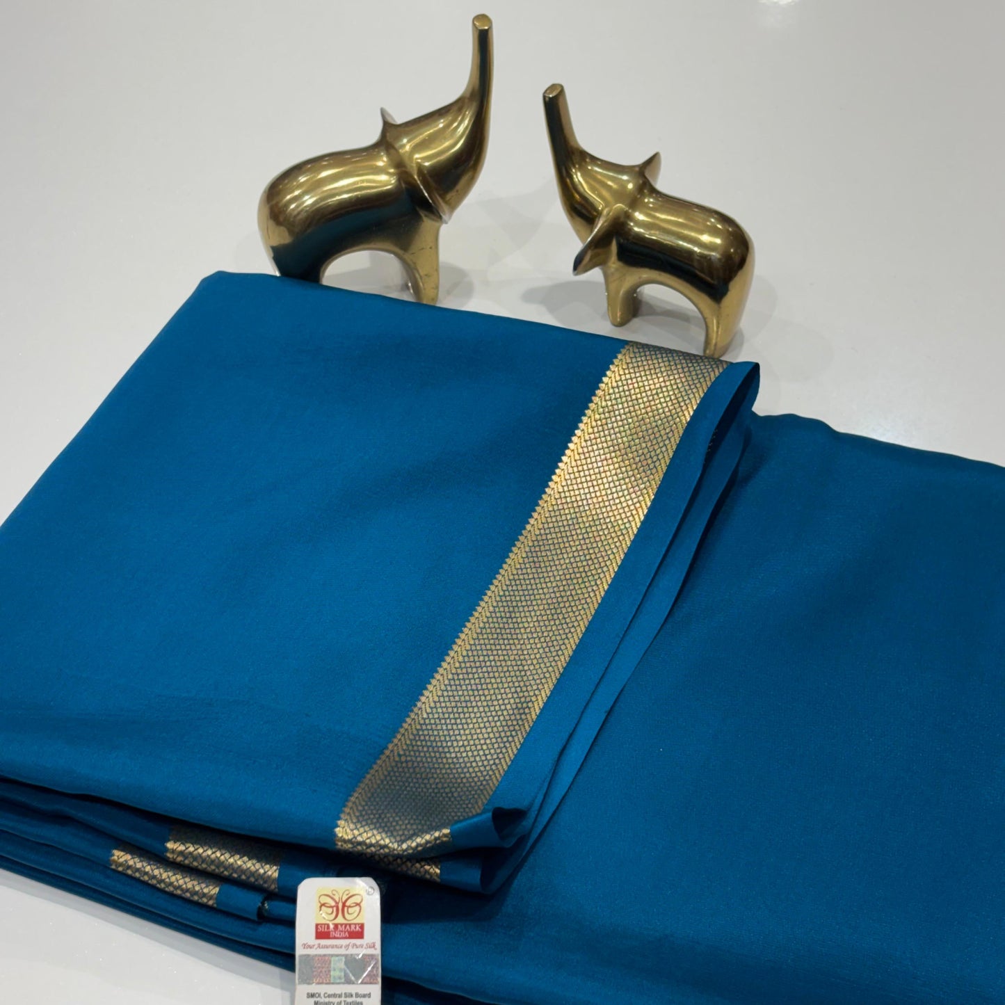 Pure Mysore Crepe Silk Saree