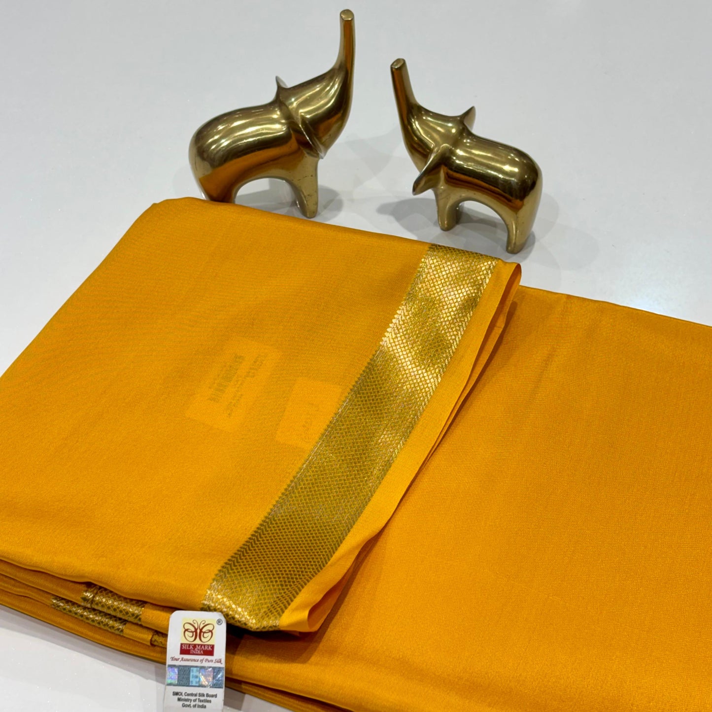 Pure Mysore Crepe Silk Saree