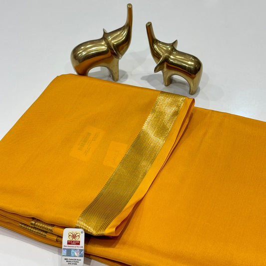 Pure Mysore Crepe Silk Saree