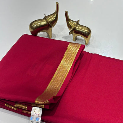 Pure Mysore Crepe Silk Saree