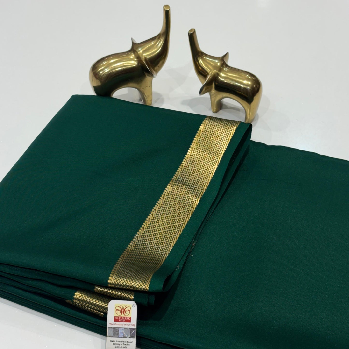 Pure Mysore Crepe Silk Saree