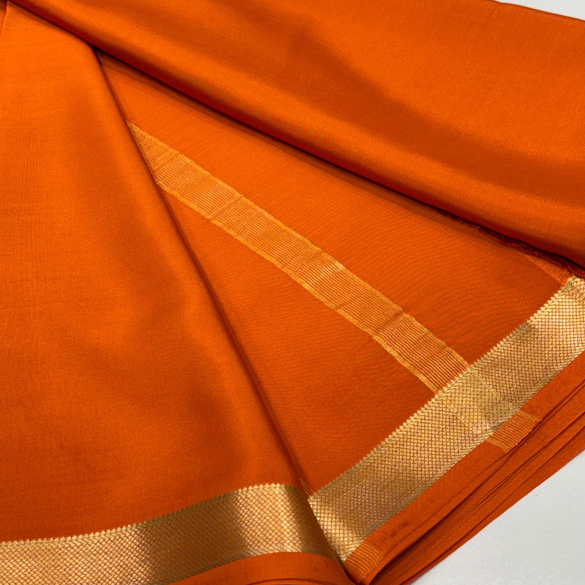 Pure Mysore Crepe Silk Saree