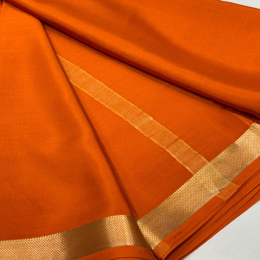 Pure Mysore Crepe Silk Saree