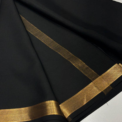 Pure Mysore Crepe Silk Saree