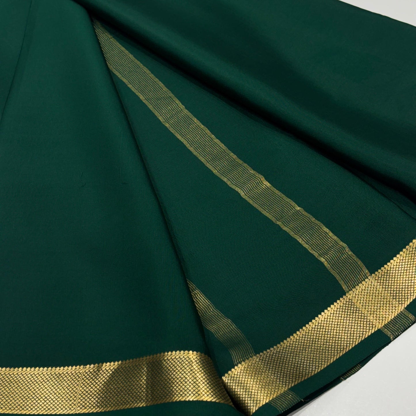 Pure Mysore Crepe Silk Saree