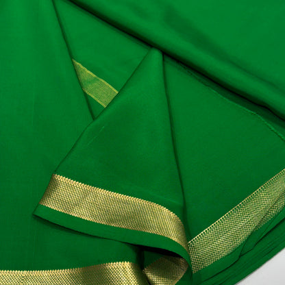 Pure Mysore Crepe Silk Saree