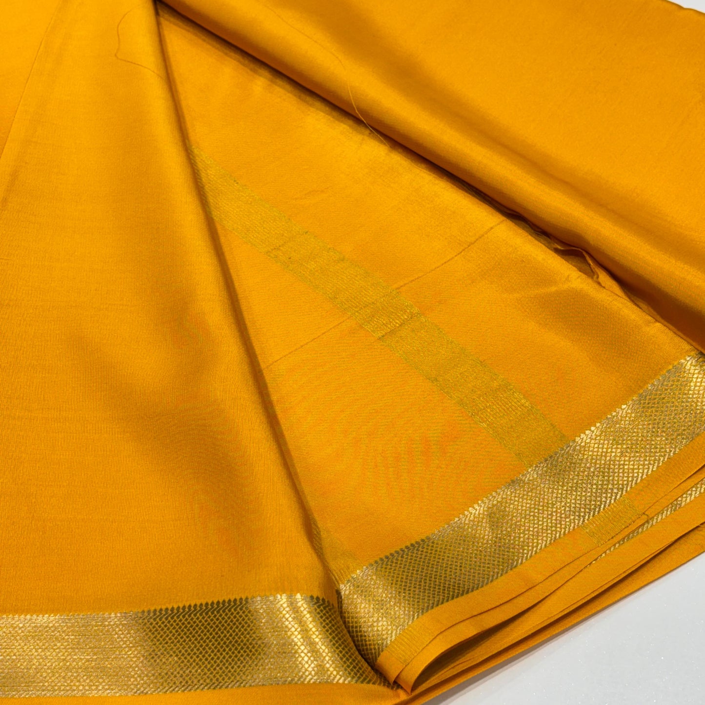 Pure Mysore Crepe Silk Saree