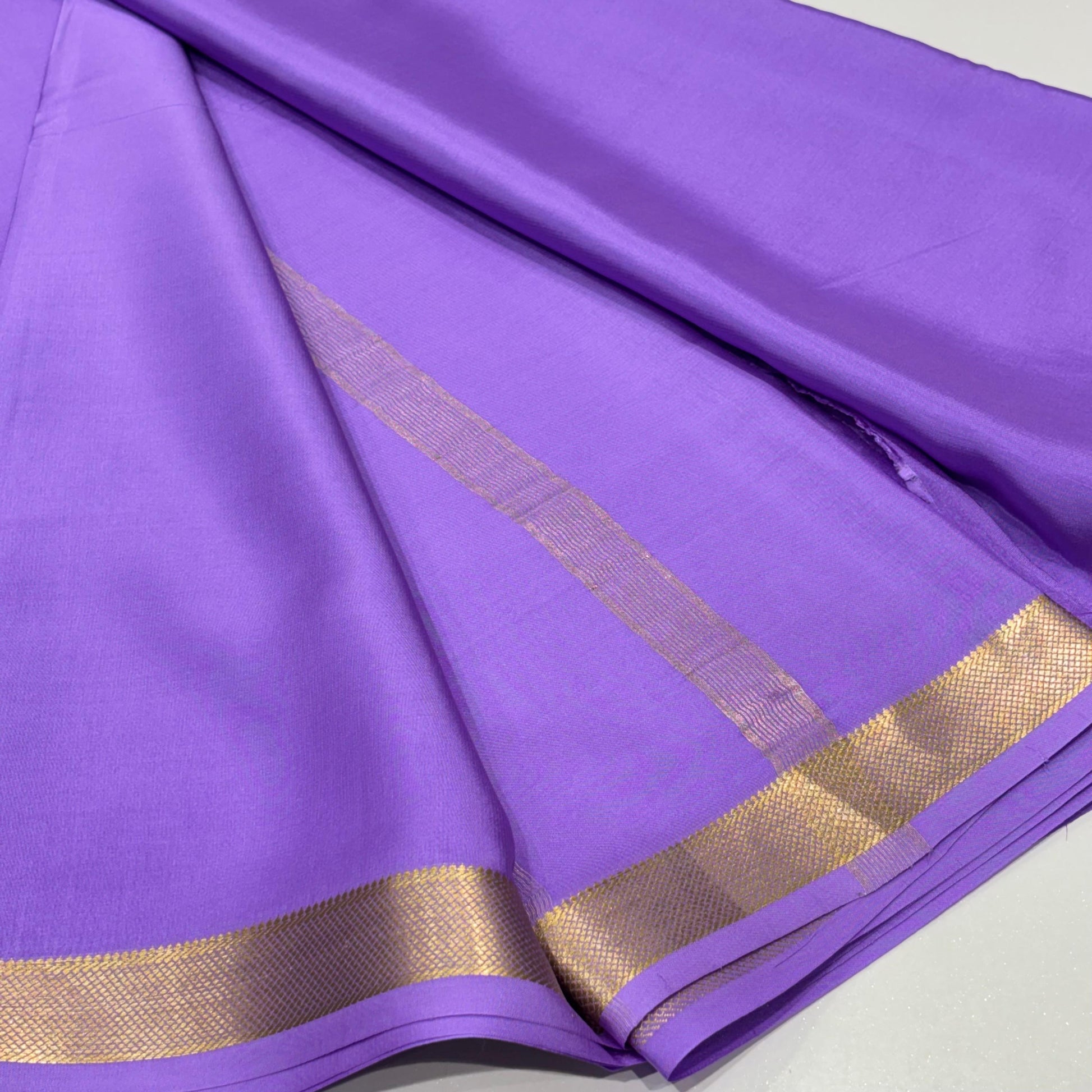 Pure Mysore Crepe Silk Saree