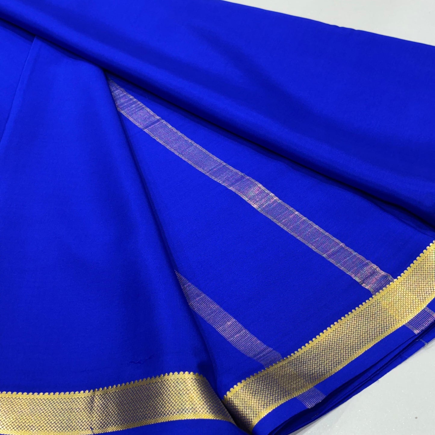 Pure Mysore Crepe Silk Saree