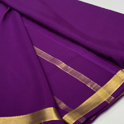 Pure Mysore Crepe Silk Saree