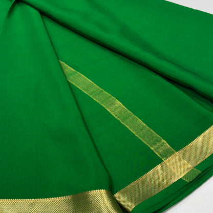 Pure Mysore Crepe Silk Saree