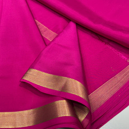 Pure Mysore Crepe Silk Saree