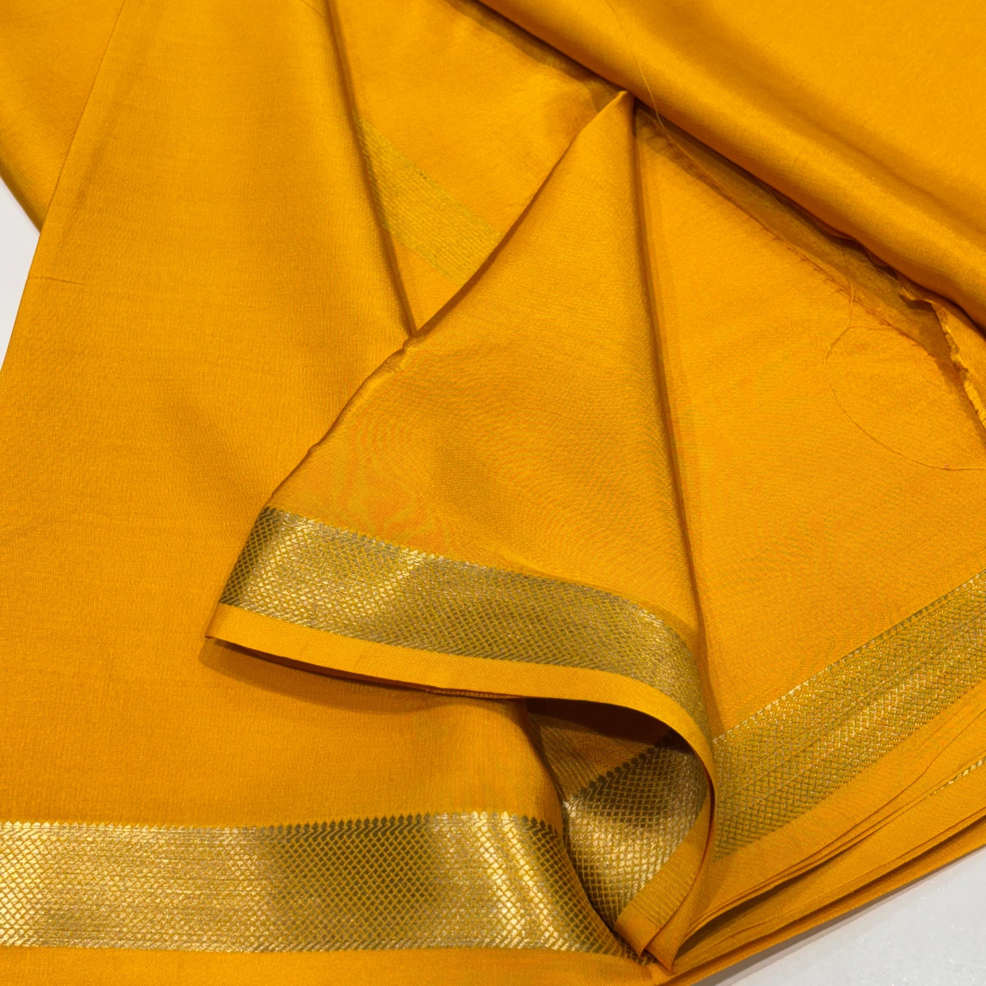 Pure Mysore Crepe Silk Saree