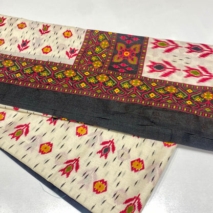 Tussar Cotton Saree