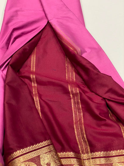 Semi Mysore Crepe Saree