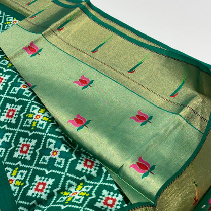 Semi Tussar Patola Saree