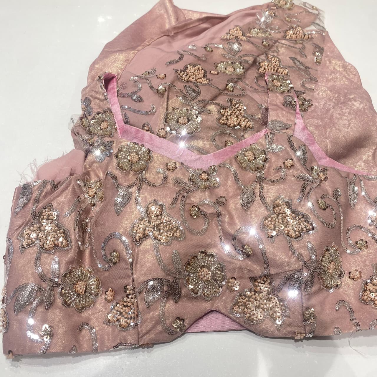 Indo-Western Ready Made Saree