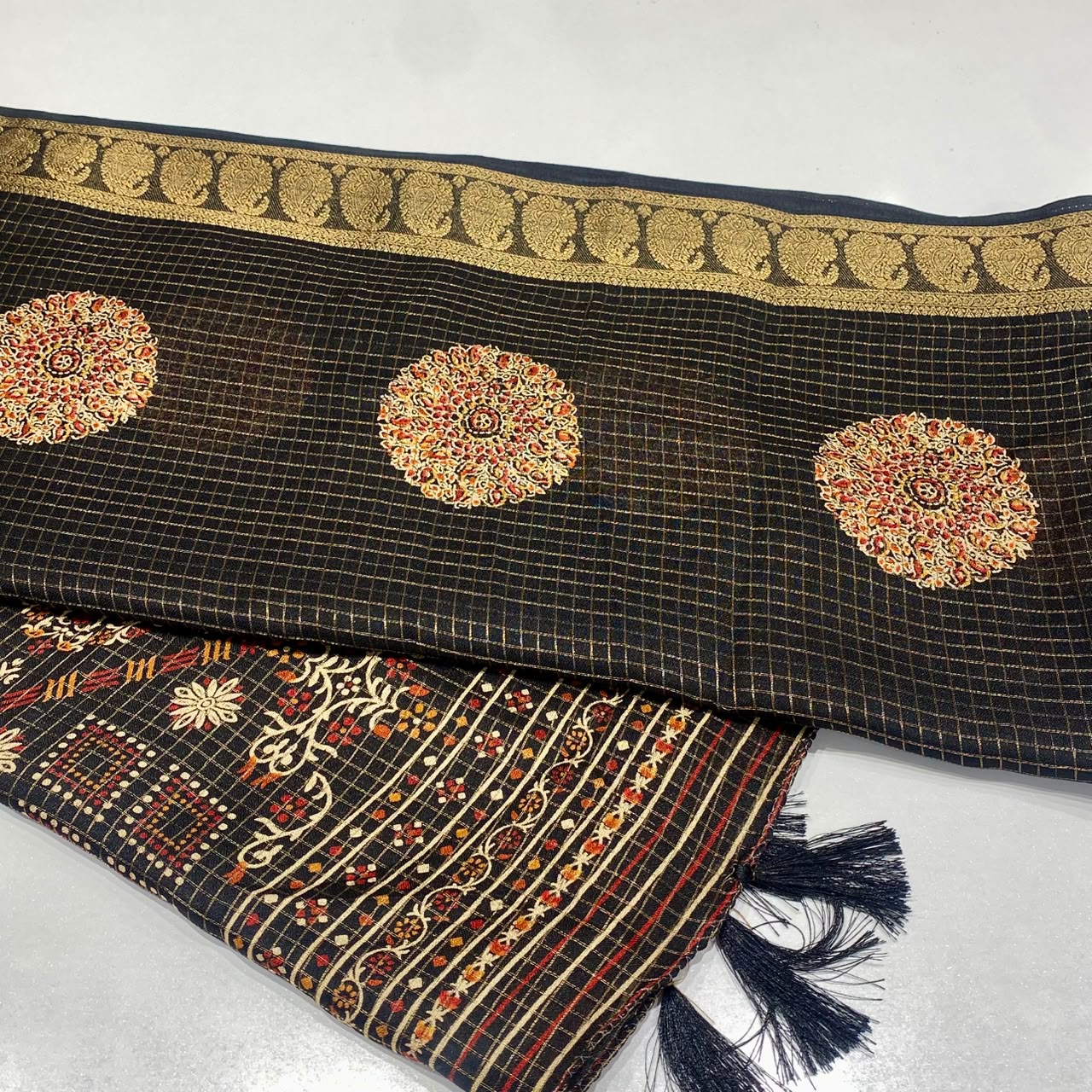 Printed Cotton Silk Saree