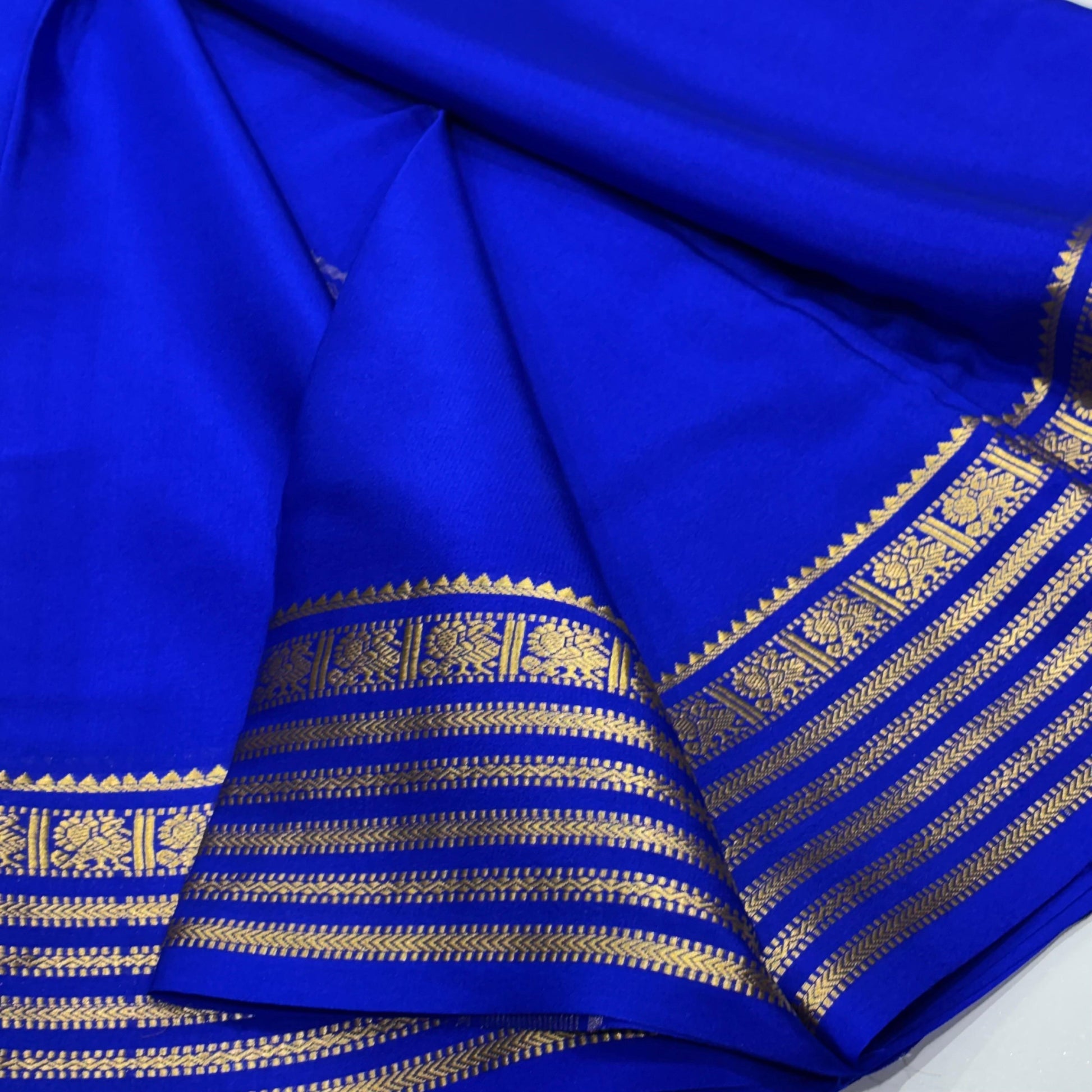 Pure Mysore Crepe Silk Saree