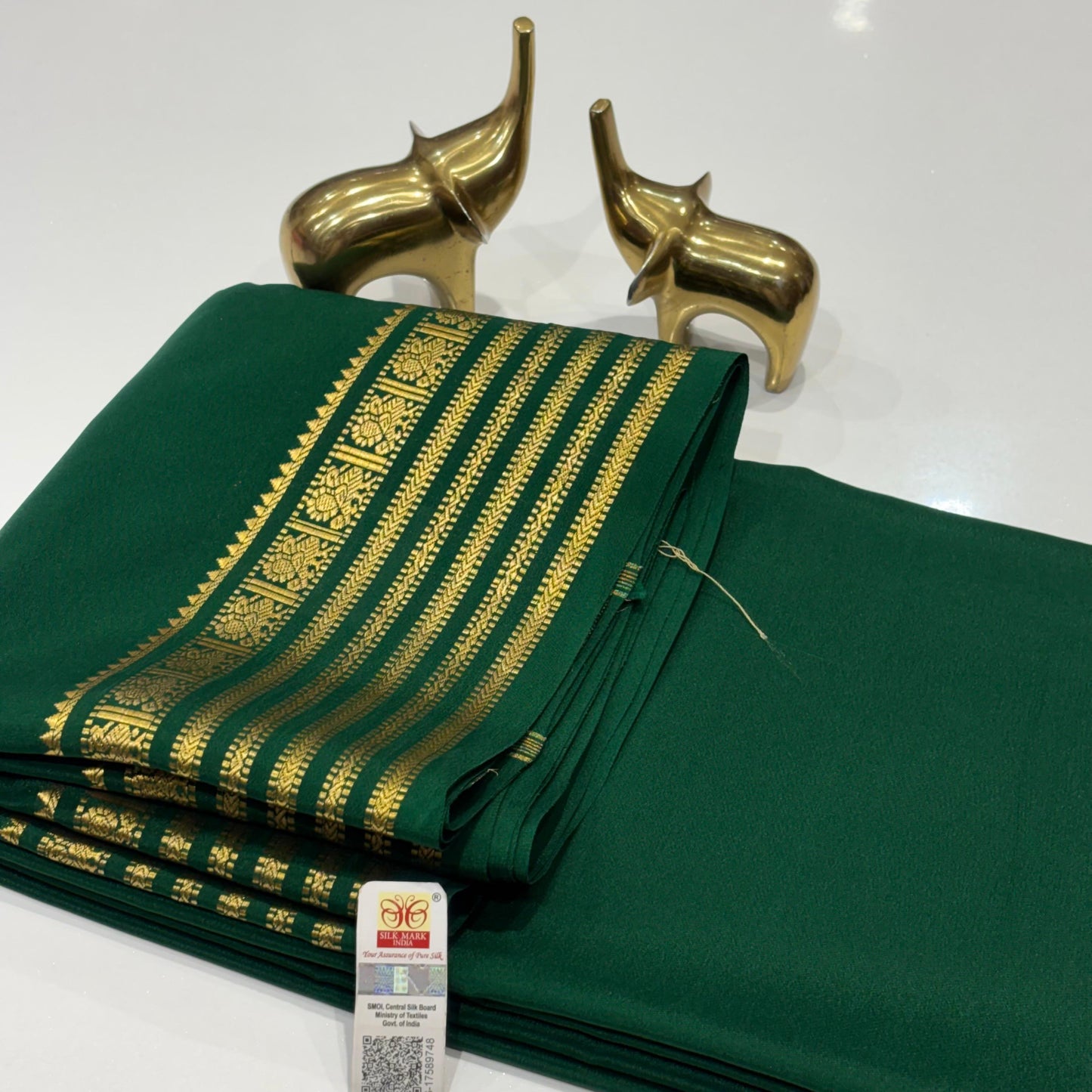 Pure Mysore Crepe Silk Saree