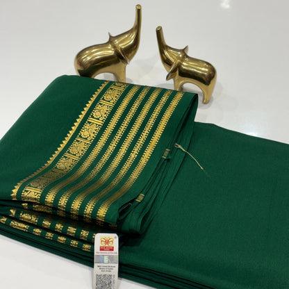 Pure Mysore Crepe Silk Saree