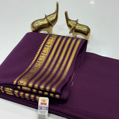 Pure Mysore Crepe Silk Saree