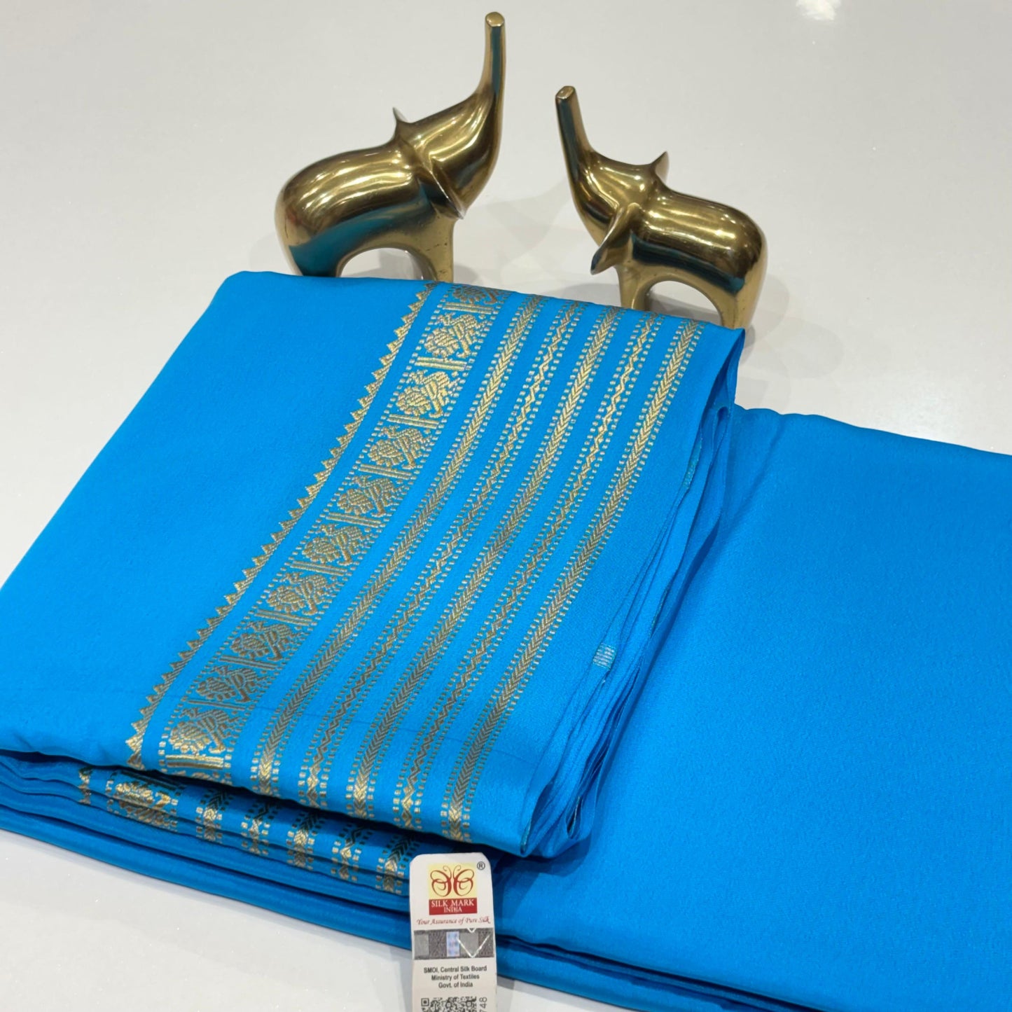 Pure Mysore Crepe Silk Saree