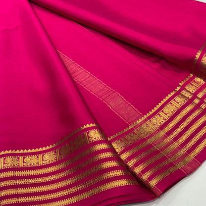 Pure Mysore Crepe Silk Saree