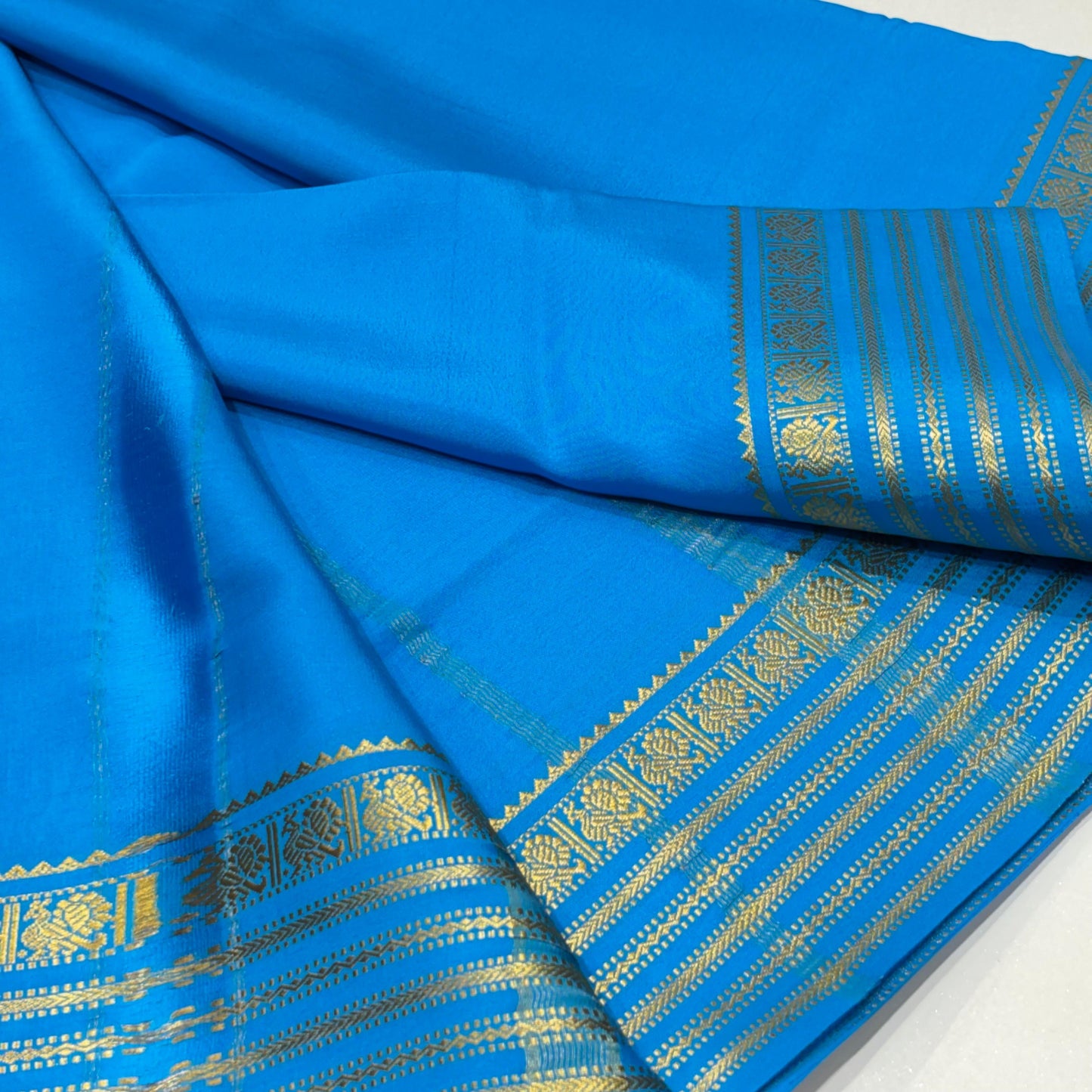 Pure Mysore Crepe Silk Saree