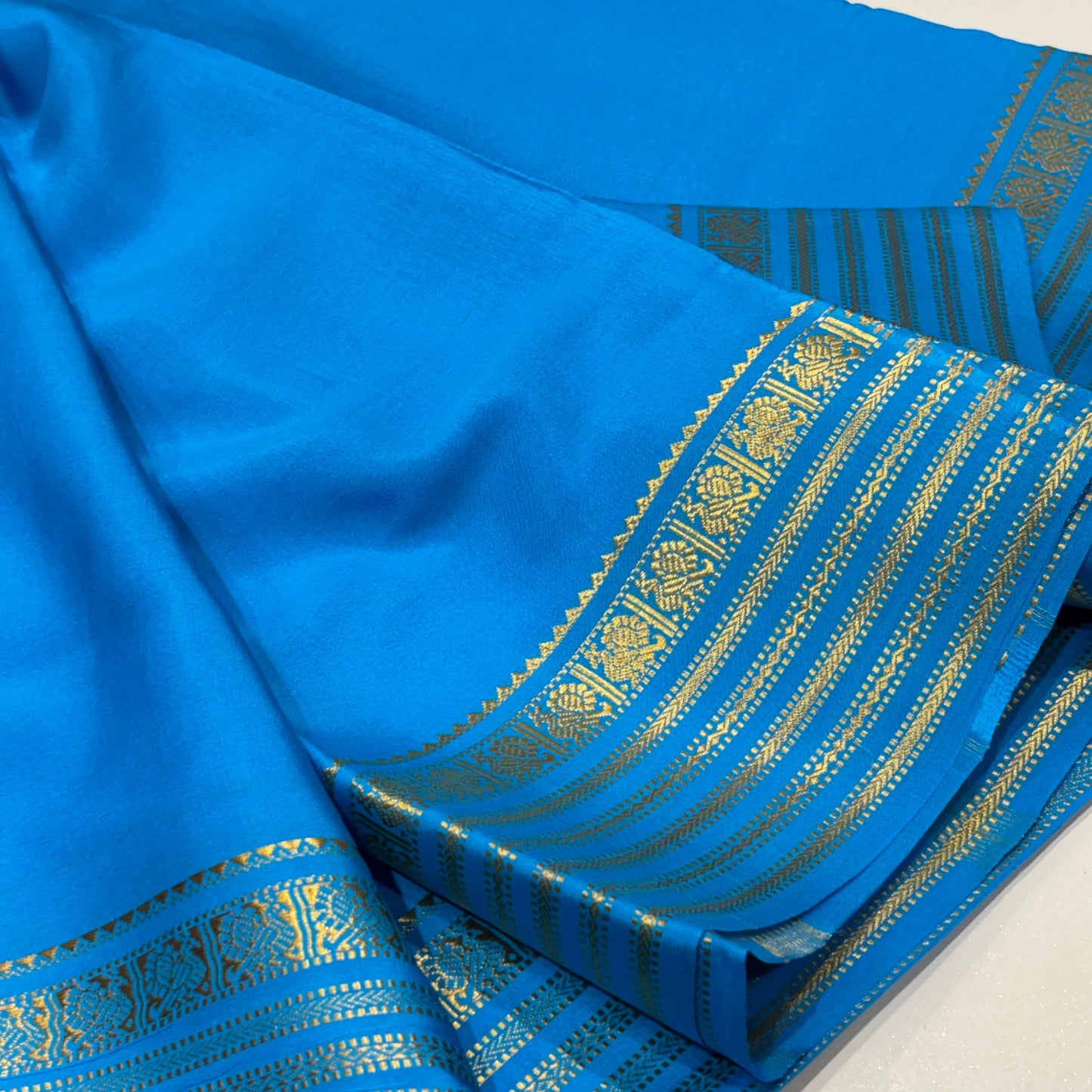 Pure Mysore Crepe Silk Saree