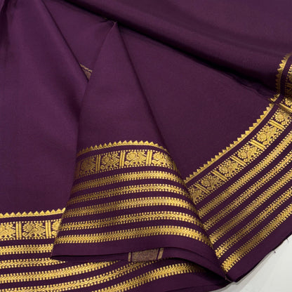 Pure Mysore Crepe Silk Saree