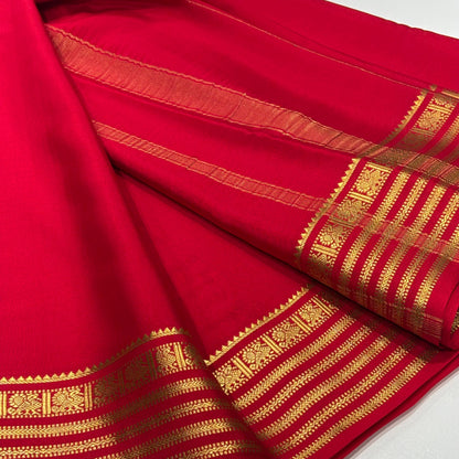 Pure Mysore Crepe Silk Saree