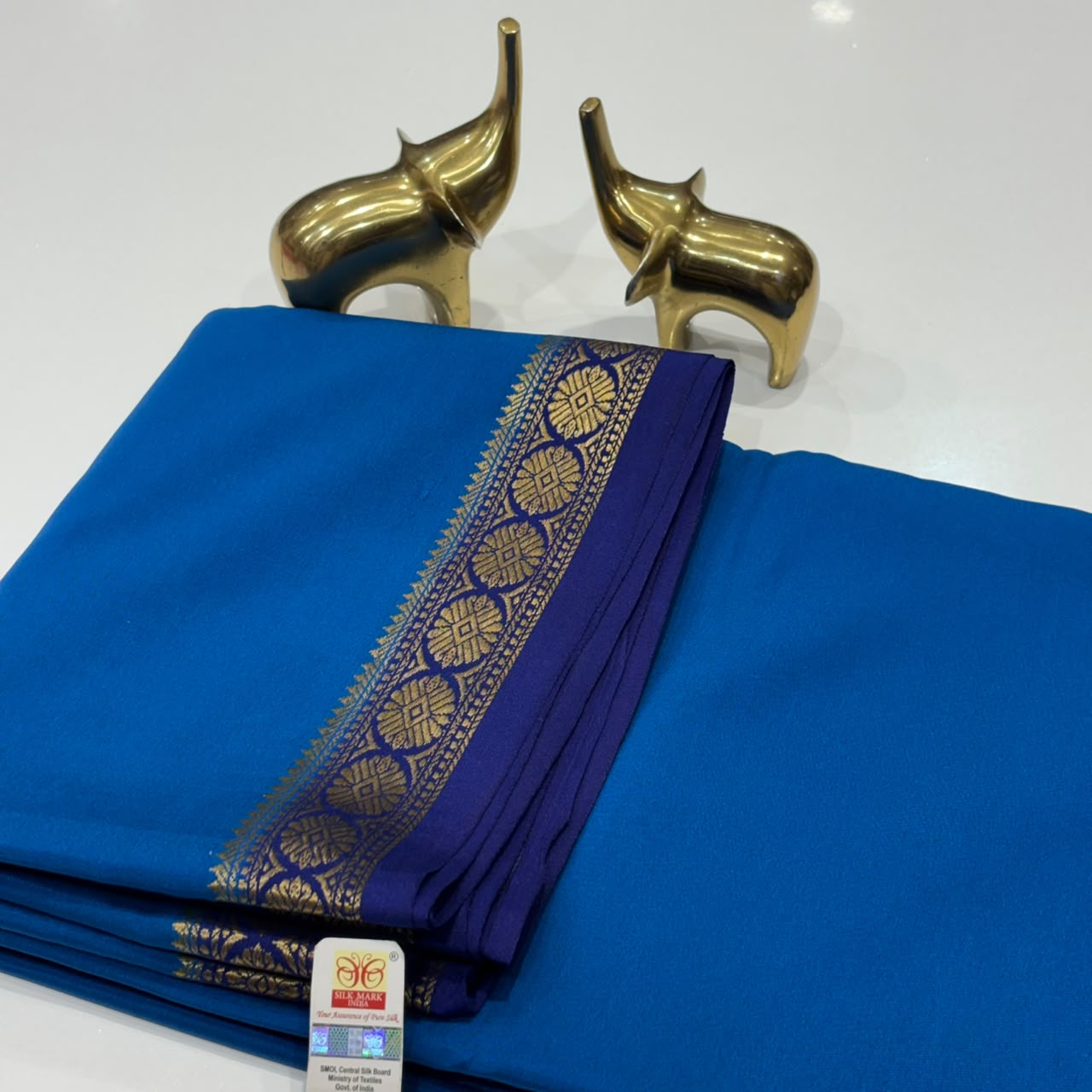 Pure Mysore Crepe Silk Saree