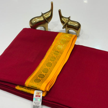 Pure Mysore Crepe Silk Saree