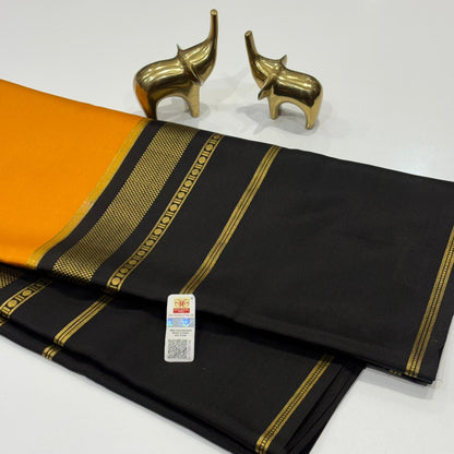 Pure Mysore Crepe Silk Saree