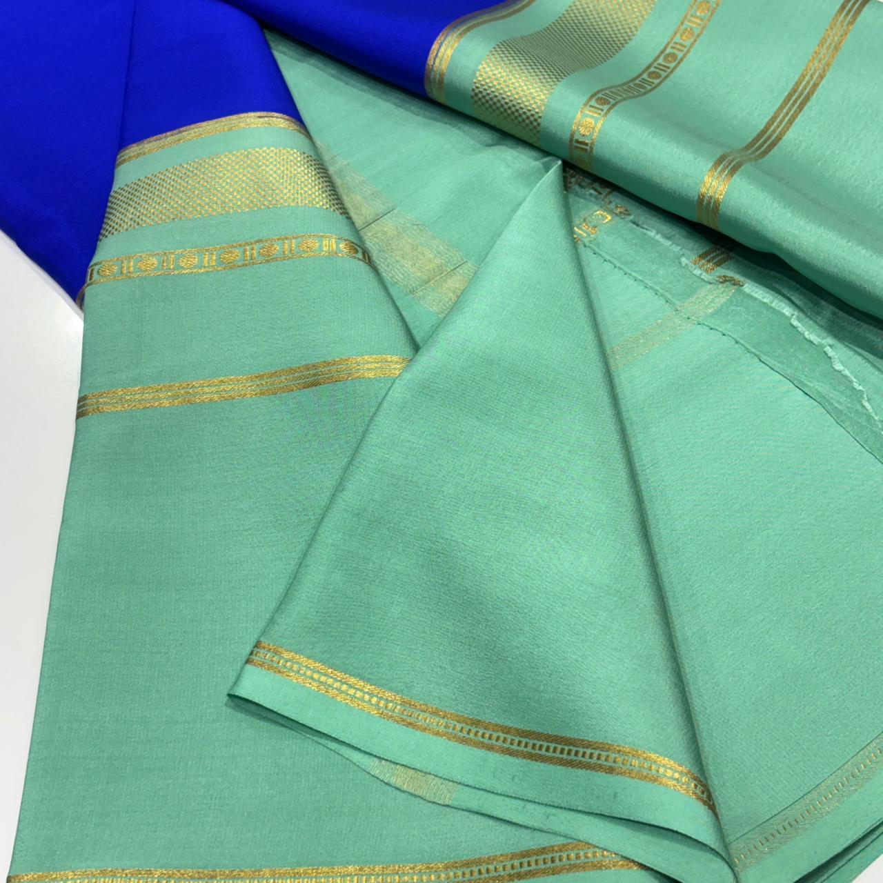 Pure Mysore Crepe Silk Saree