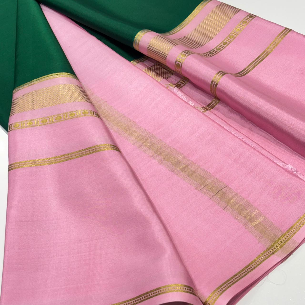 Pure Mysore Crepe Silk Saree