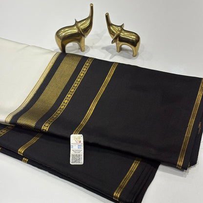 Pure Mysore Crepe Silk Saree