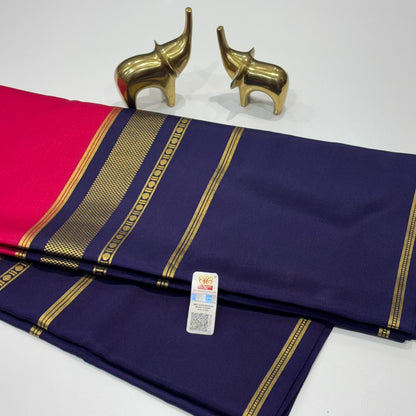 Pure Mysore Crepe Silk Saree