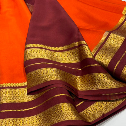 Pure Mysore Crepe Silk Saree