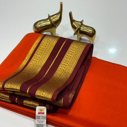 Pure Mysore Crepe Silk Saree