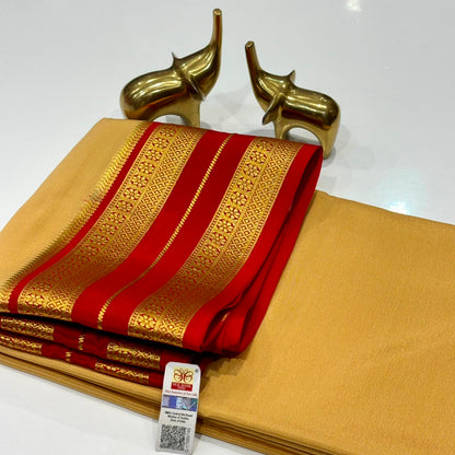 Pure Mysore Crepe Silk Saree