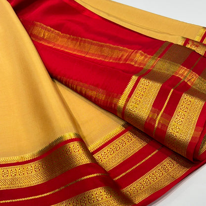 Pure Mysore Crepe Silk Saree